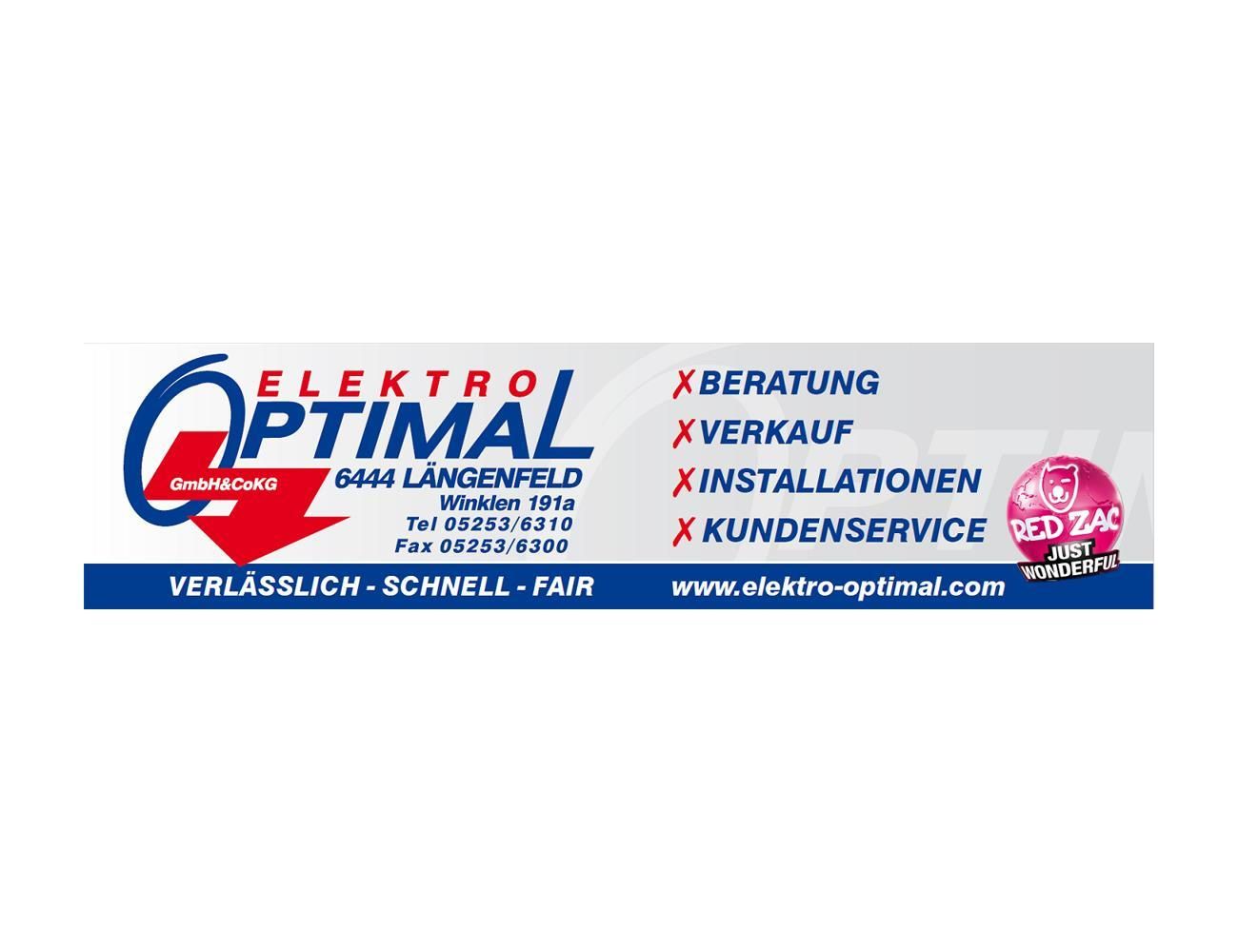 Logo - © unbekannt, Elektro Optimal, C Copyright - alle Rechte vorbehalten