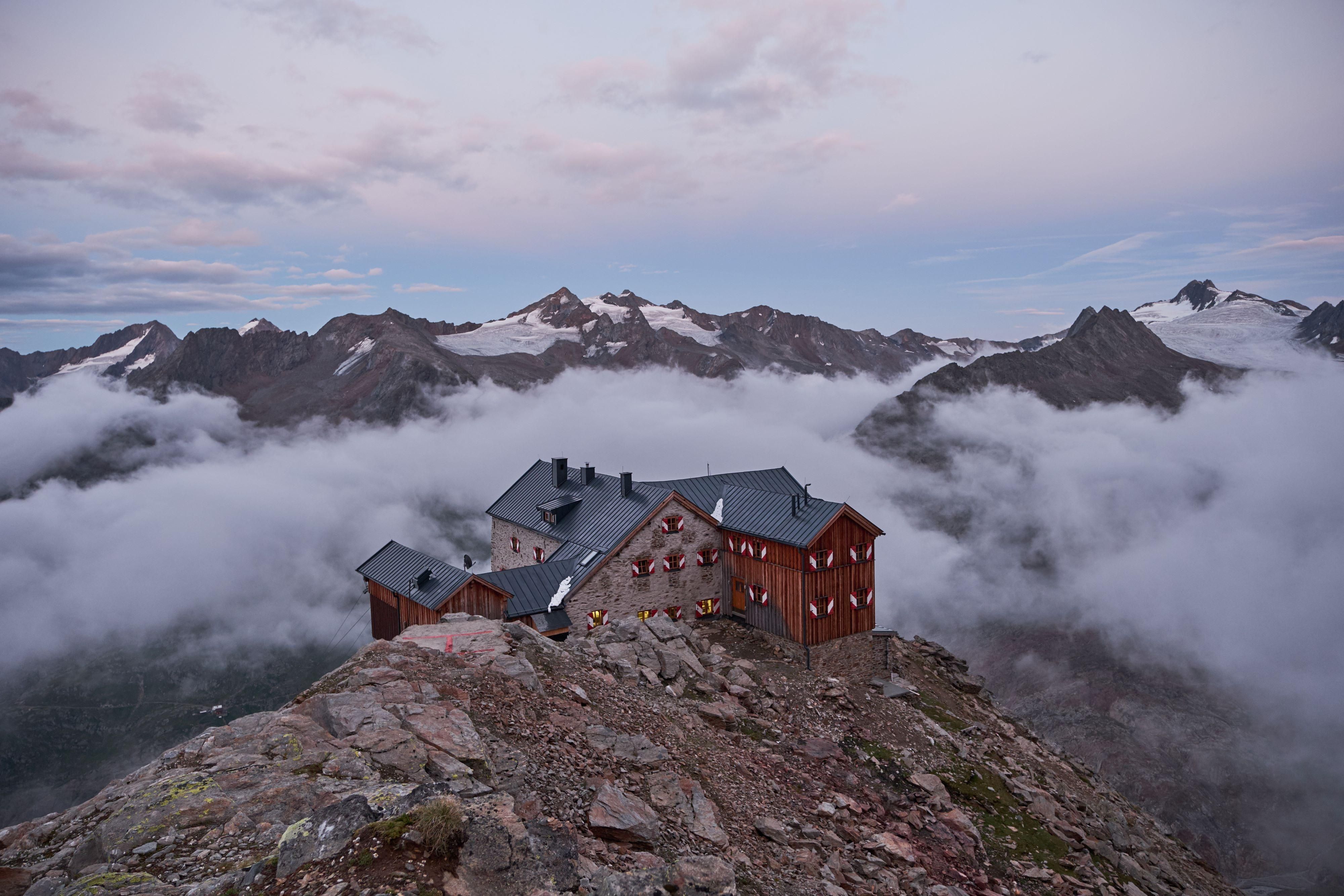 Ramolhaus Abendstimmung