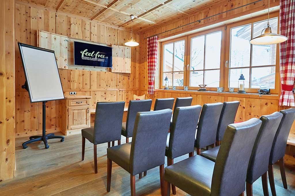 Seminarrraum 3 Feel Free - © Feel Free Resort Ötztal