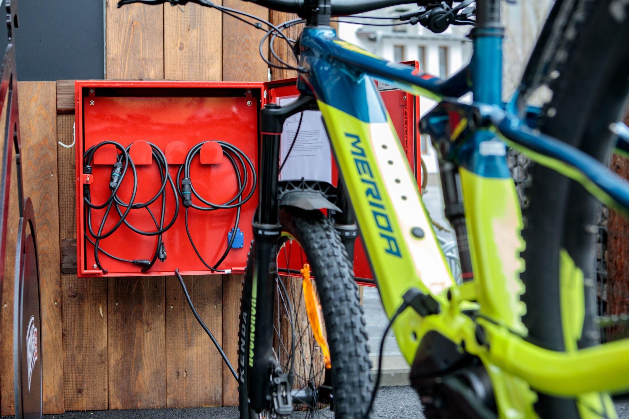 E-bike Ladestation