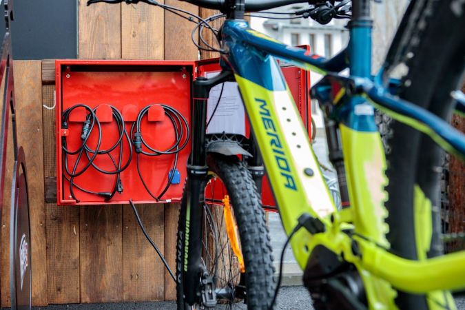 E-Bike Ladestation