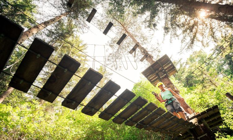 Hochseilgarten Sautens - © Ötztaler Outdoor Parcours