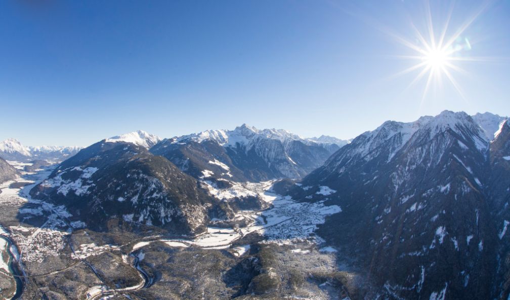 Gemeinde Oetz und Sautens im Winter