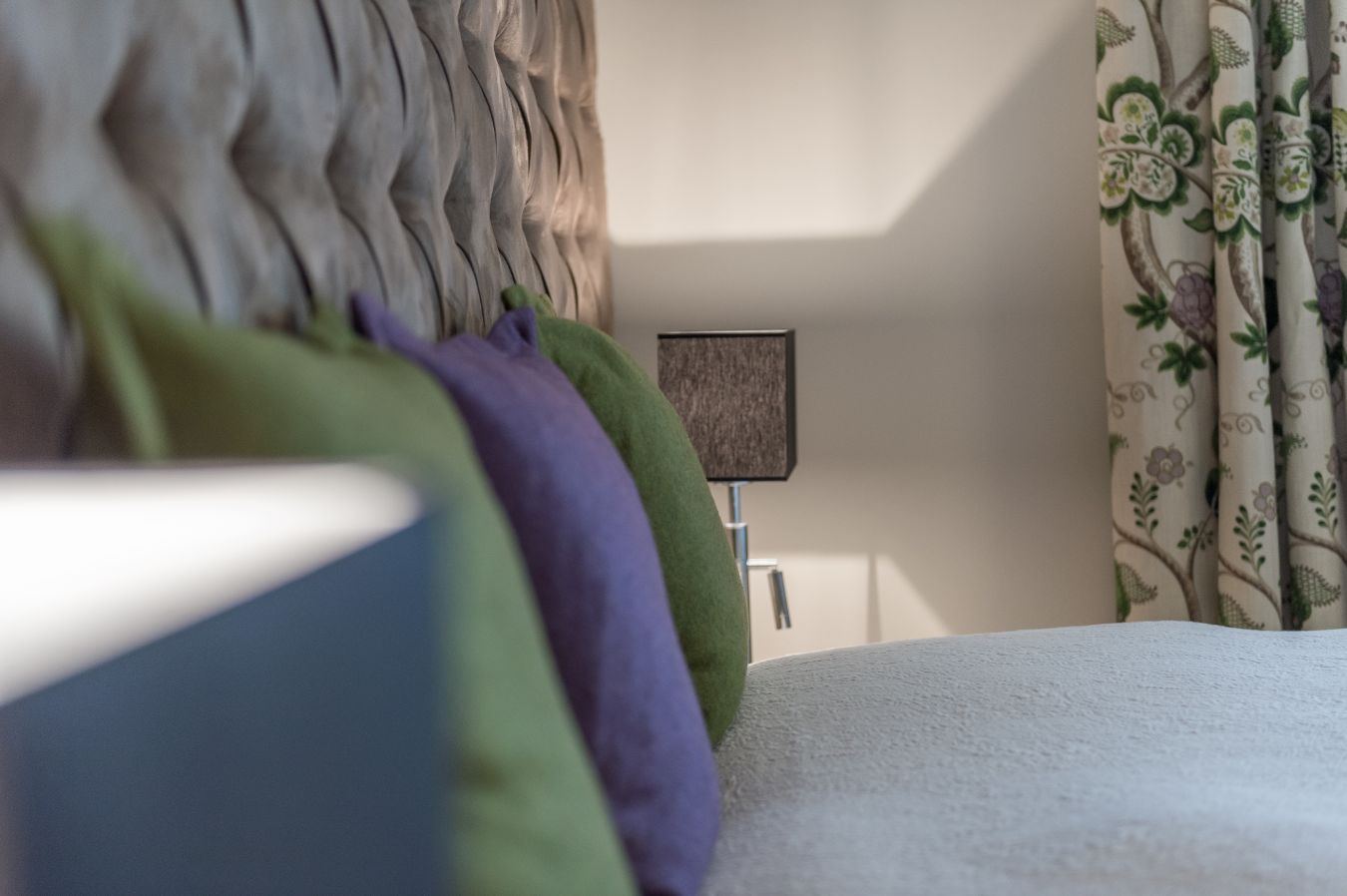 Schlafzimmer in einer Unterkunft