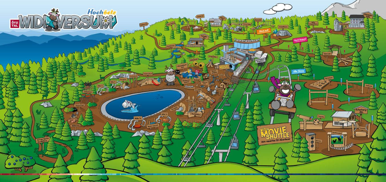 Widi Widiversum Hochoetz Map