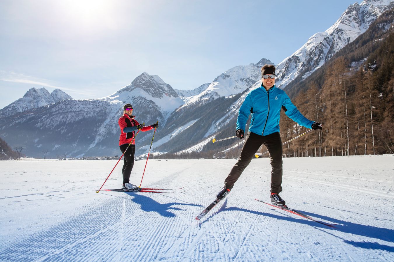 Sichere Brückenüberquerung für Langläufer