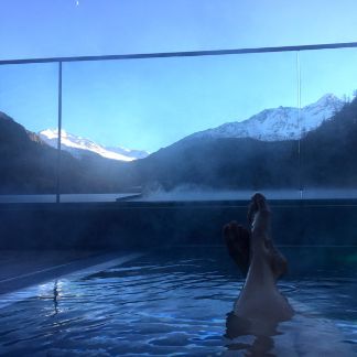 Wellness Pool Aussicht