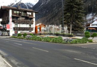 Neugestaltung Fenderplatz Sölden