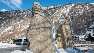 Zwieselstein Willkommens-Skulptur