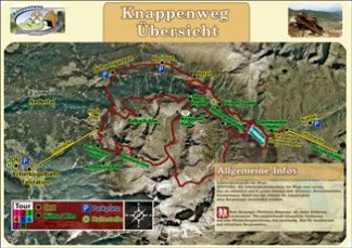 Ötz Knappenweg Tours Ötztal Map