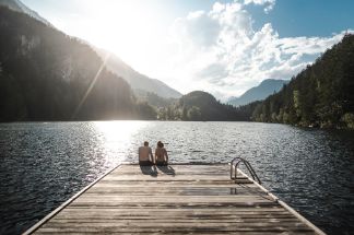 Piburger See Schwimmen Ötz Ötztal