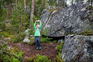 Geocahing Schatzsuche Ötztal Abenteuer