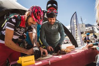 Singletrail Schnitzeljagd Mountainbiking Sölden Enduro