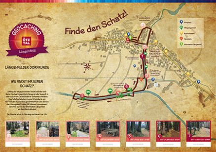 Geocaching Treasure Hunt Längenfeld