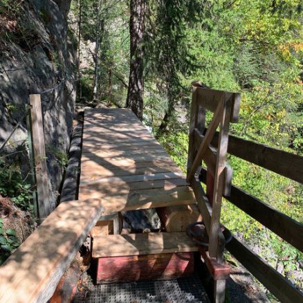 Canyoning Ausstieg Auerklamm