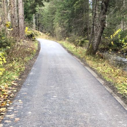 Ötztal Radweg – Asphaltierung Abschnitt Tumpen