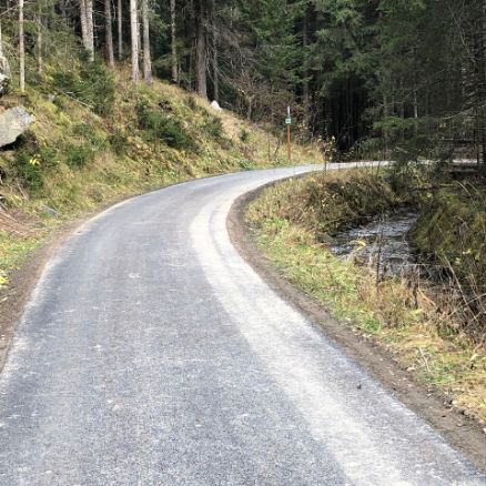 Ötztal Radweg – Asphaltierung Abschnitt Tumpen