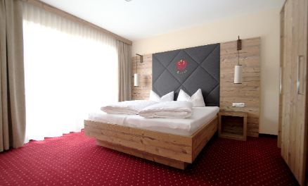 Appartement Panorama Längenfeld Schlafzimmer