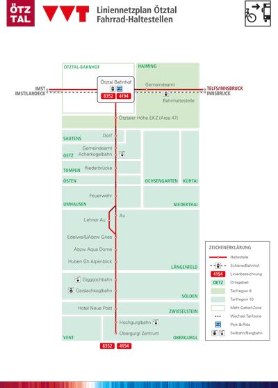 Biketransport Map Ötztal