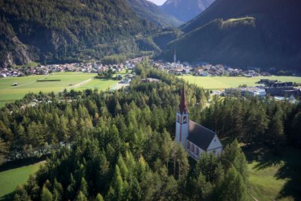 Plague Chapel Längenfeld Landscape Ötztal