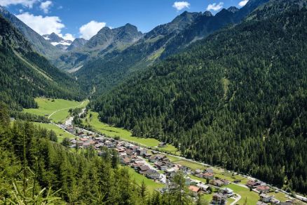 Grieser Reflection Path Längenfeld Landscape