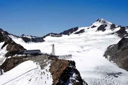 Tiefenbach Sölden Glacier Landscape Panorama