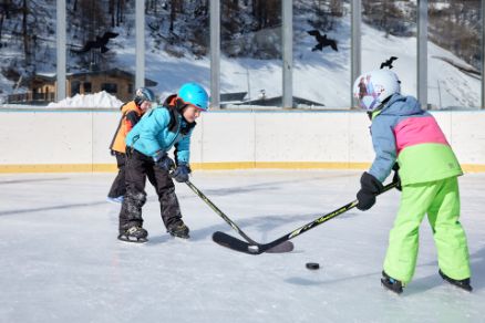 Eislaufen Sölden Winter 