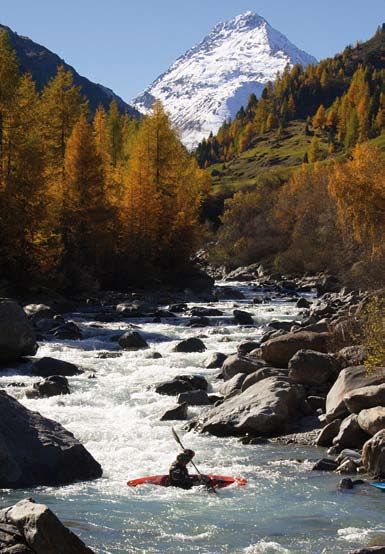 Kajaken Kanusport Ötztal Venter Ache