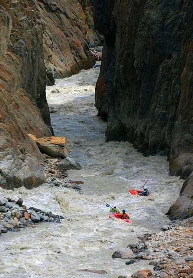 Kajaken Kanusport Ötztal Rofener Ache