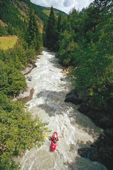Kajaken Kanusport Ötztal Venter Ache