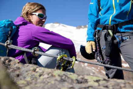 Klettern Klettersteig Obergurgl Ötztal Schwärzenkamm