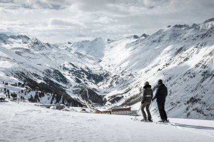 skiing Hochgurgl winter