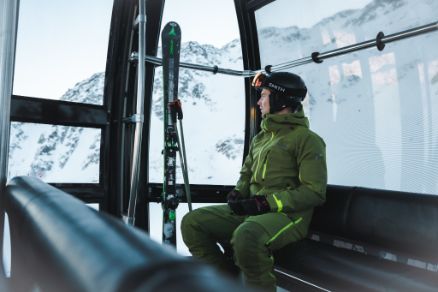Sölden Giggijochbahn Skigebiet Skifahren