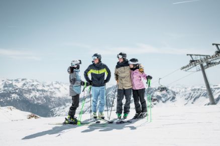 Skifahren in Sölden, Freundesgruppe