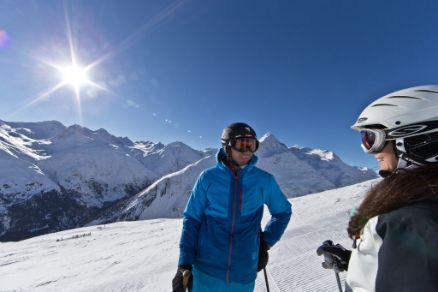 Skiing Vent Ski Area Landscape