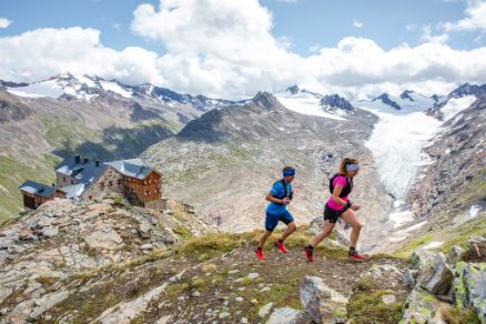 Trailrunning, Ramolhaus, Glacier