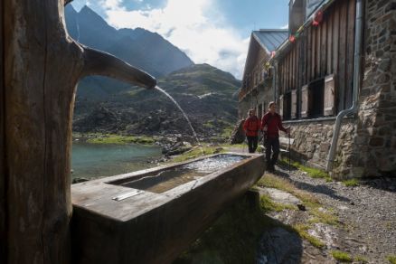 Wandern Hütte Längenfeld Gries Ötztal