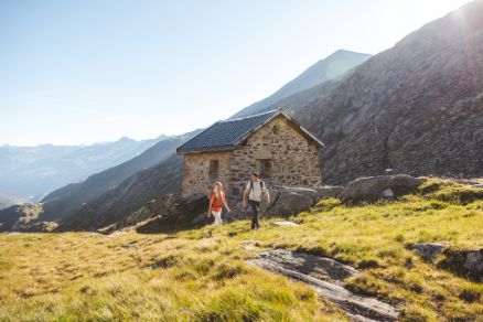 Alpine Time Out, Summer, Couple, Hiking