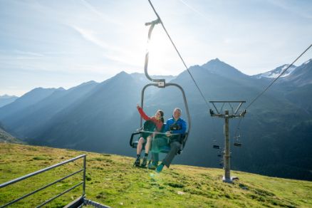 Chairlift Wildes Mannle Wildspitze Ötztal