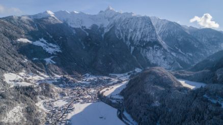 Oetz Piburger See Winter Landscape