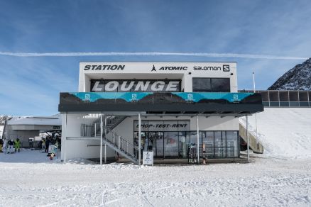 Salomon Lounge Sölden Rettenbachgletscher Winter