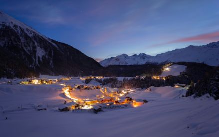 Niederthai Winter Ötztal Landscape