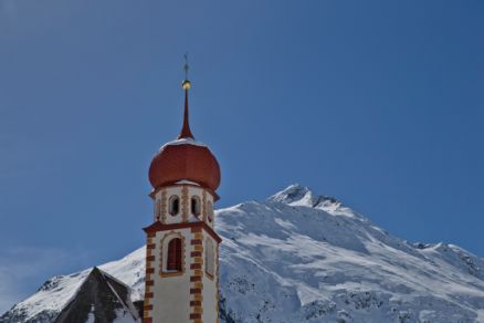Hohler Stein Vent Winter Landscape