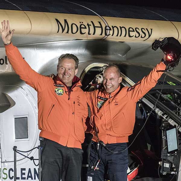 Bertrand Piccard & André Borschberg