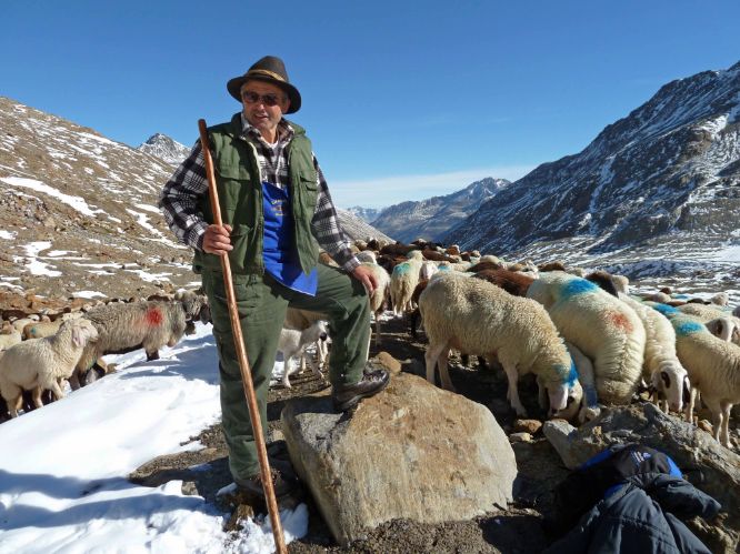 Josef Götsch, der Obmann der Agrargemeinschaft Niedertal © Dagmar Gehm