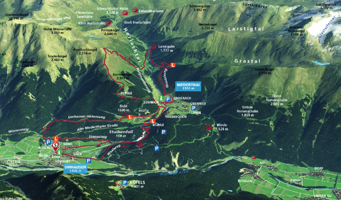 Stuiben Trailrun in Umhausen-Niederthai