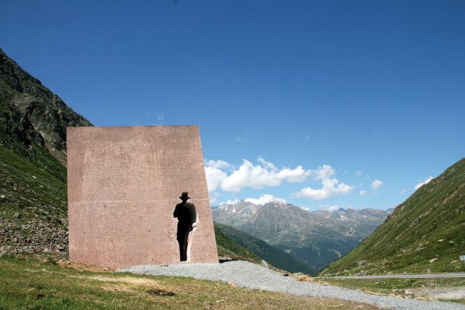 Smuggler Timmelsbach Bridge Ötztal Landscape
