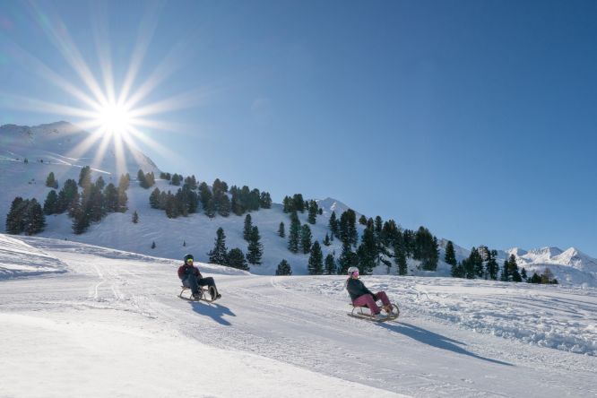 Obergurgl-Hochgurgl, Winter, Tobogganing