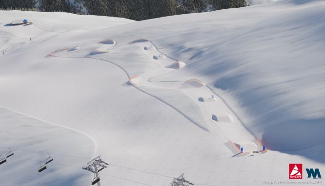 Funslope Giggijoch Sölden Skifahren Skigebiet